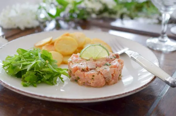 Recette De Tartare De Saumon Au Gingembre Tourisme Landes