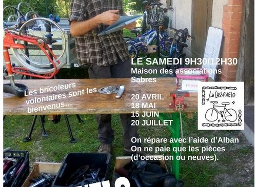 CASSAVELO répare vélo à Sabres Du 20 avr au 20 juil 2024