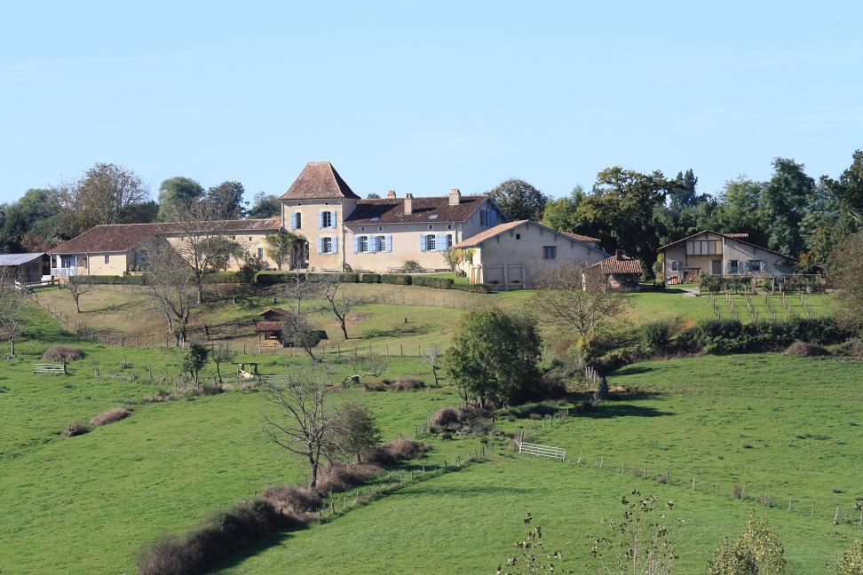 A Mugron-Montfort-en-Chalosse, circuit entre Louts et Voie Verte
